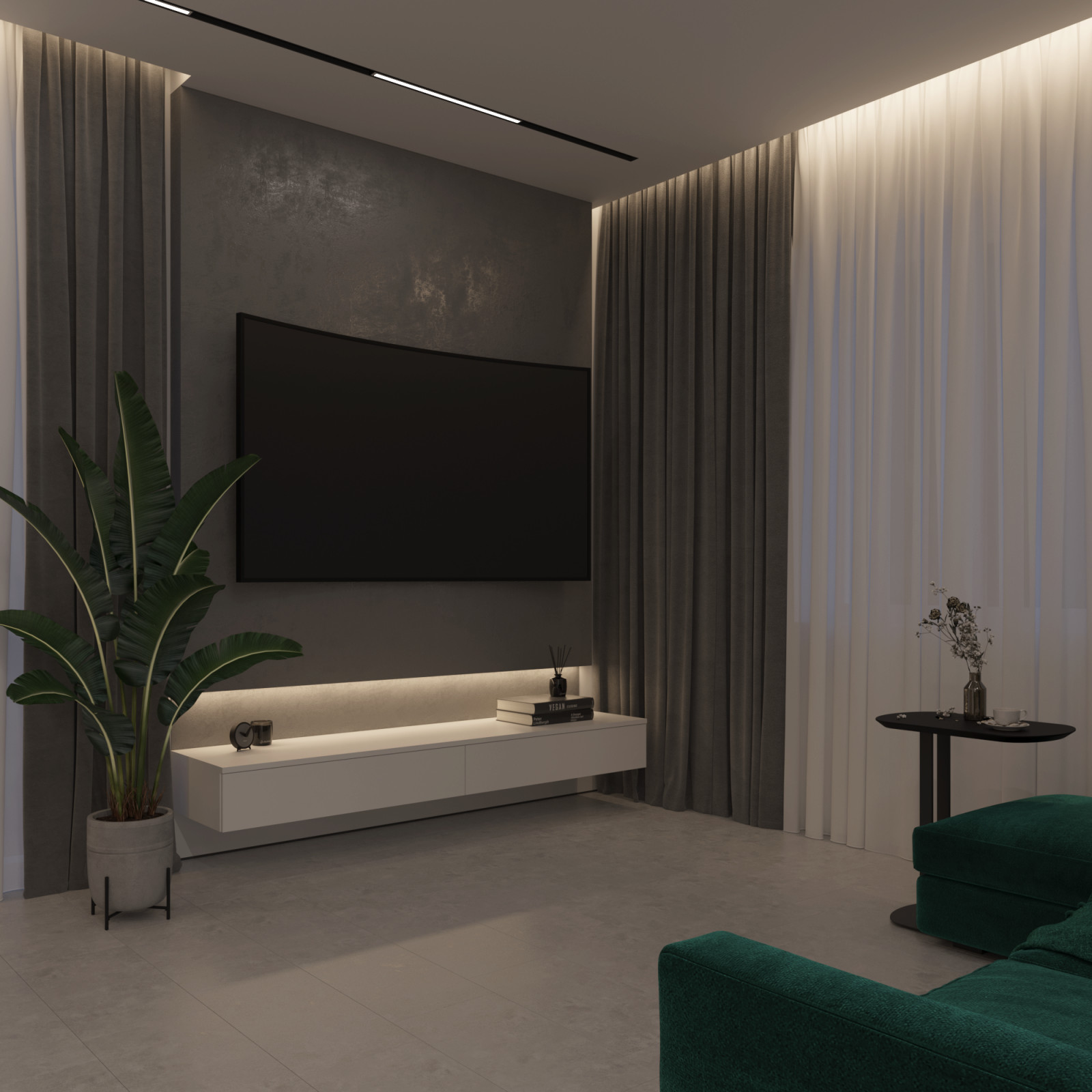 Дизайн-проект загородного дома 100 кв.м.