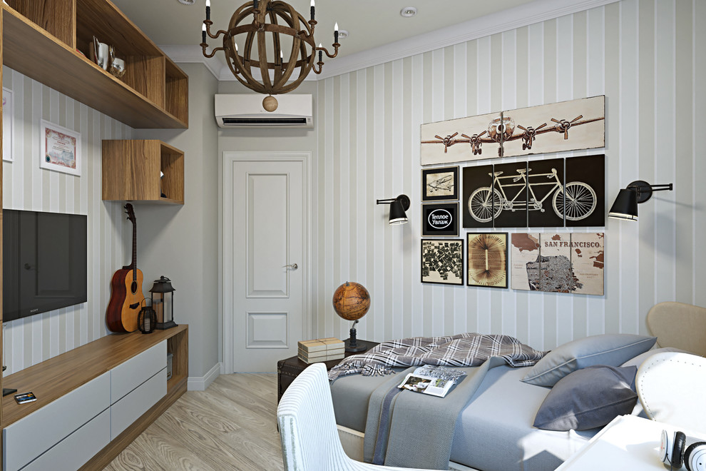 The apartment in a residential complex English Square in Moscow