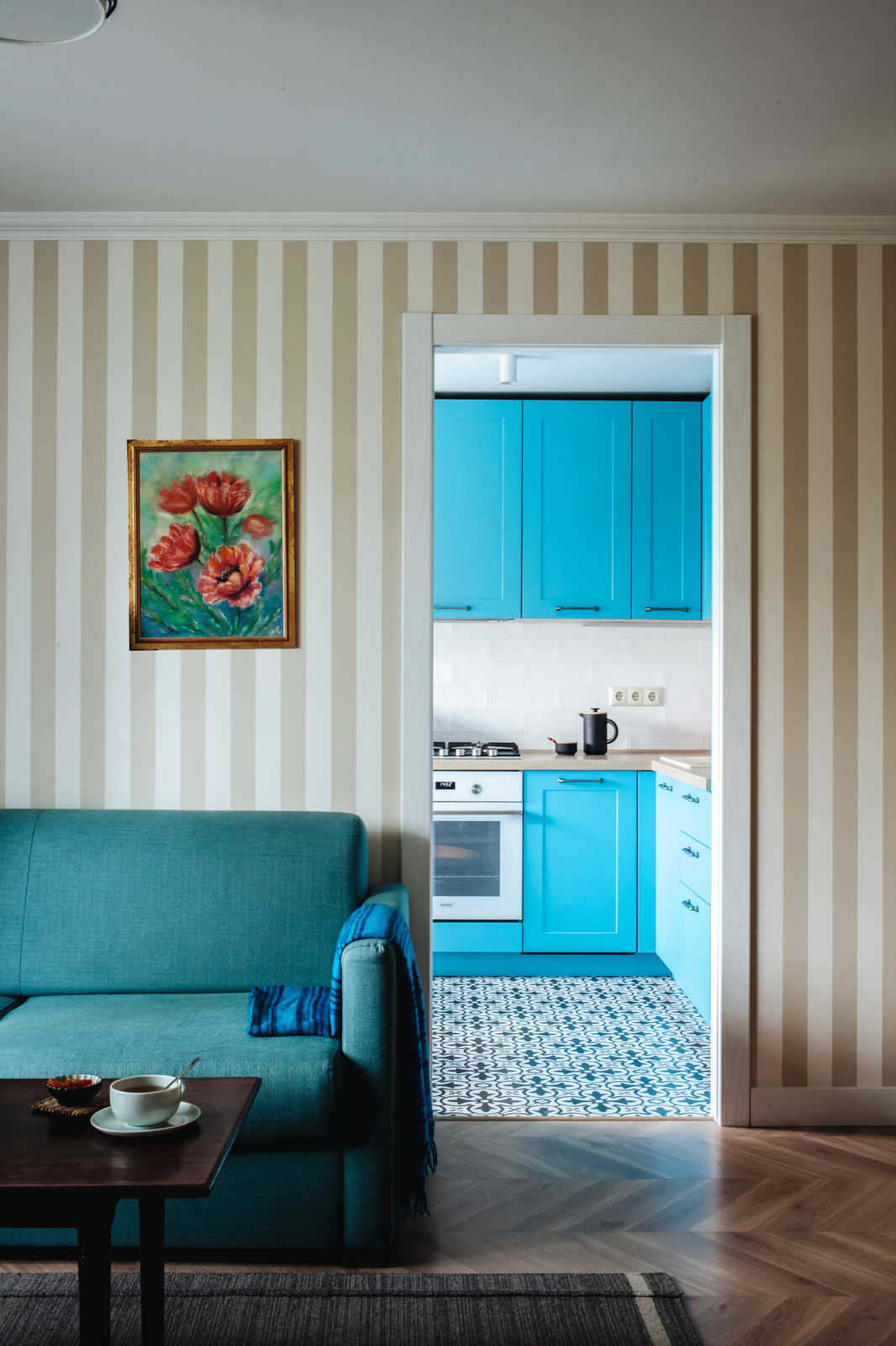 Яркая квартира