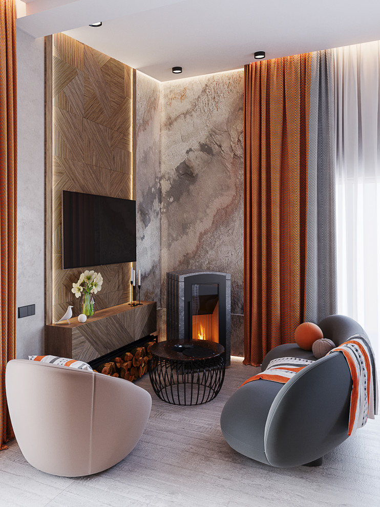 Каминная зона