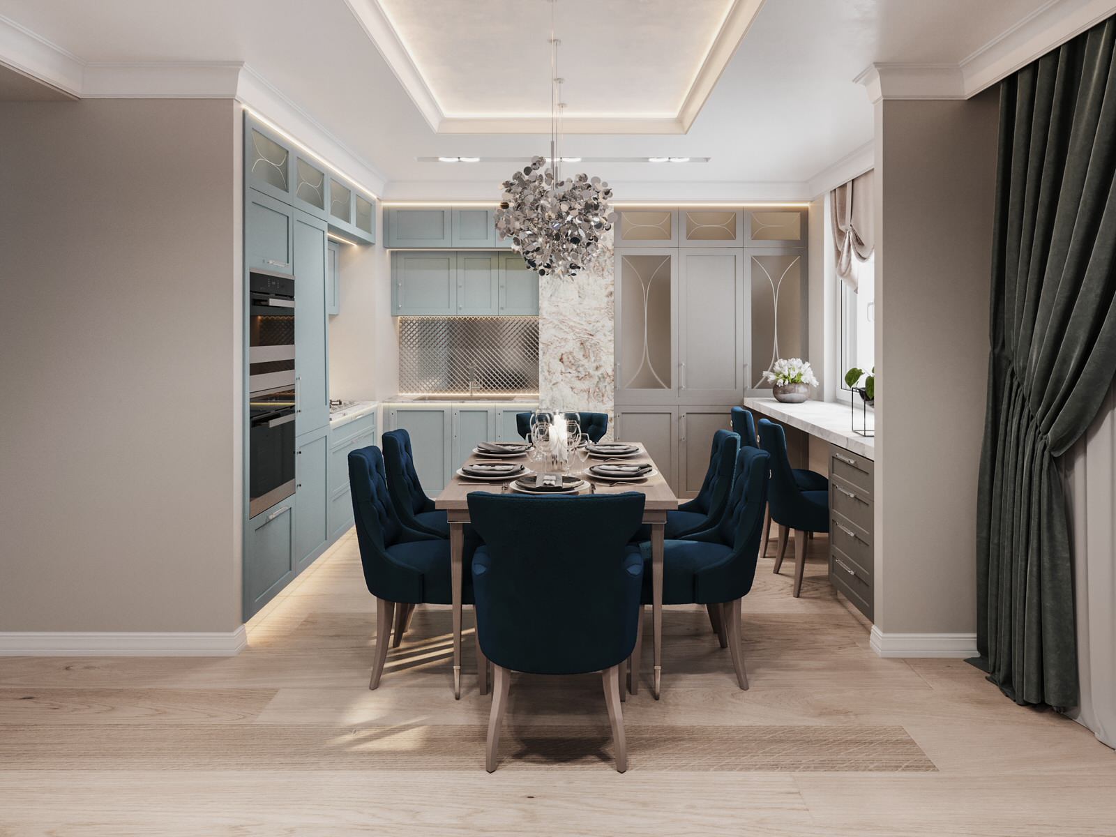 Светлая квартира в центральном районе