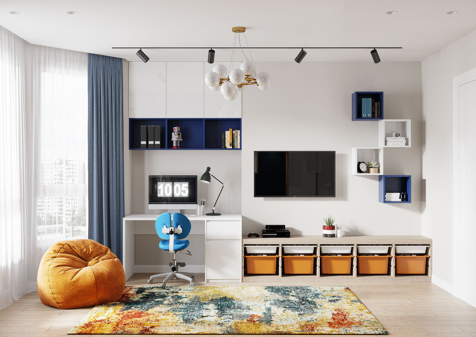 Проект квартиры "Классика и современность"