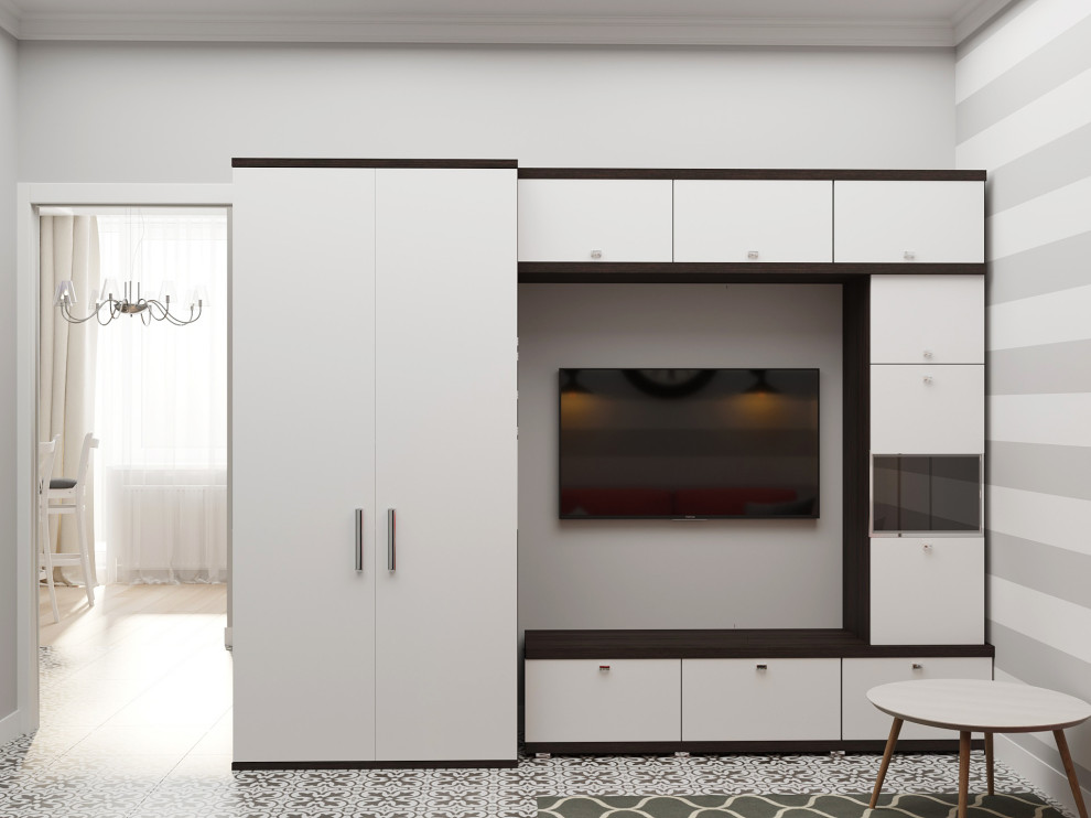 Обложка проекта: Студия в скандинавском настроении