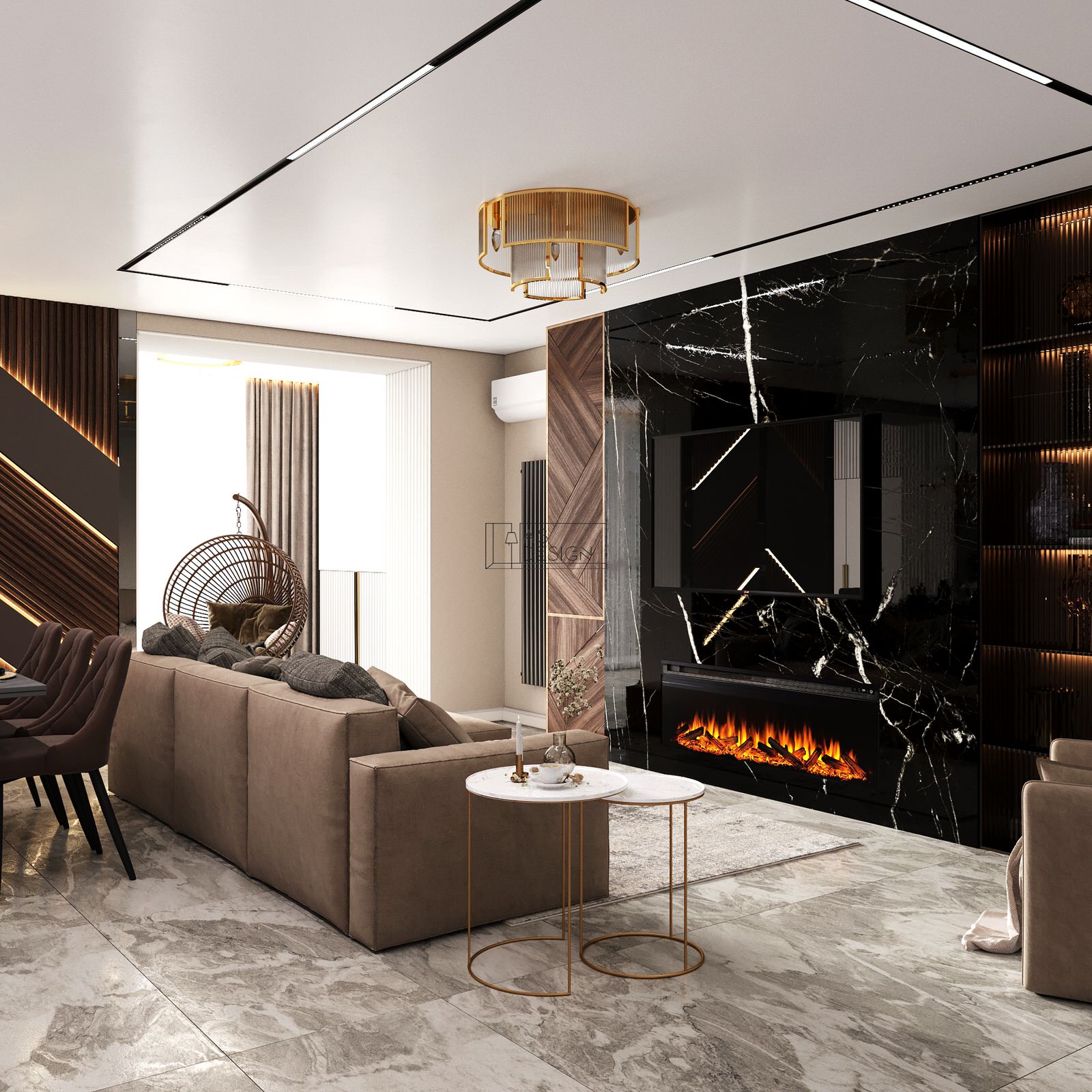 Дизайн-проект г.Брянск. Ул. Строкина, д.2