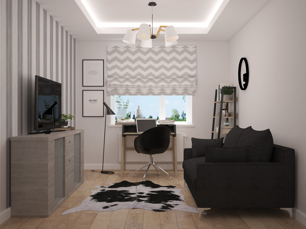 Черно-белый лофт