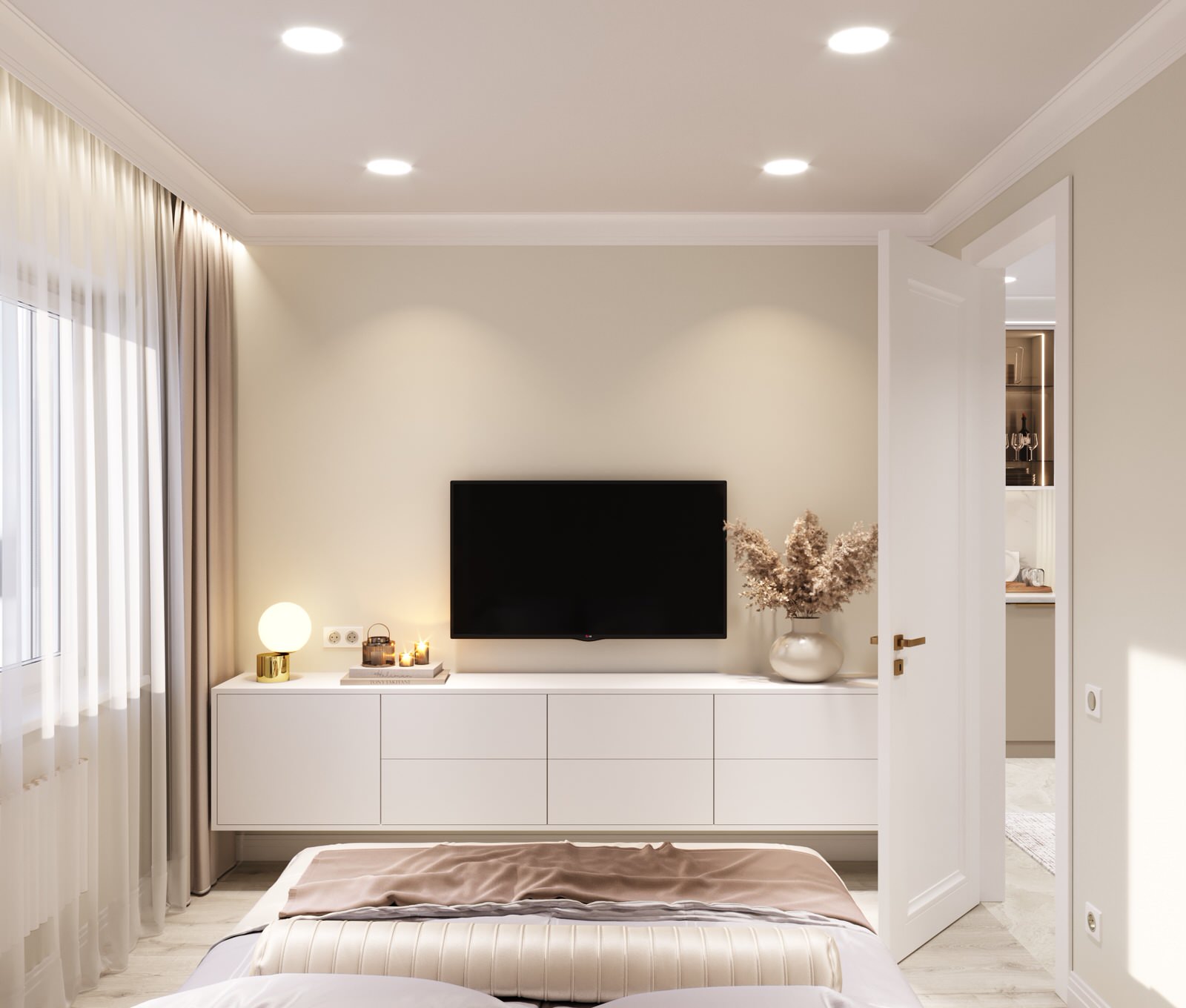 Монохромная однушка