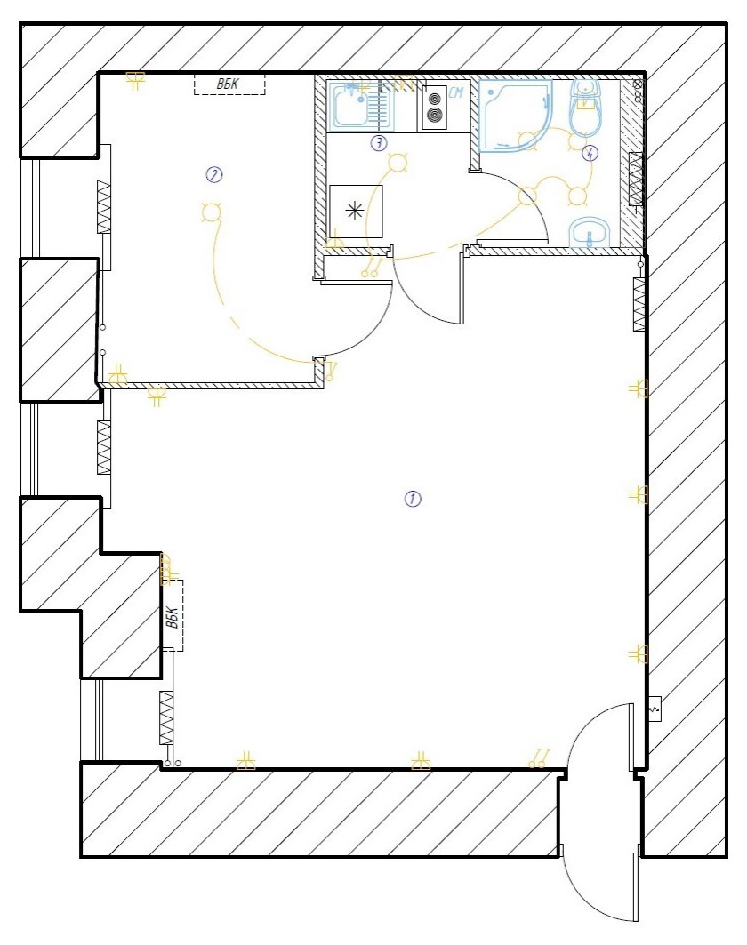 До и после: Уютная квартира на месте бывшего офиса