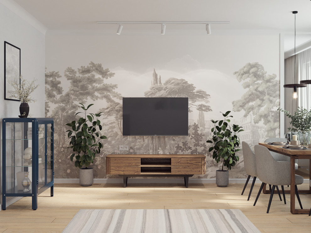 Проект трехкомнатной квартиры в г. Сургут