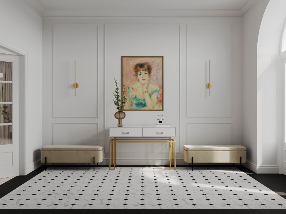 Дом с арочными окнами