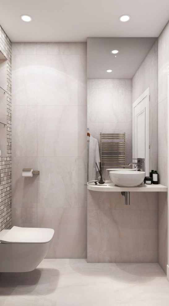 Дизайн интерьера квартиры в светлых тонах в ЖК ''Фили Сити''