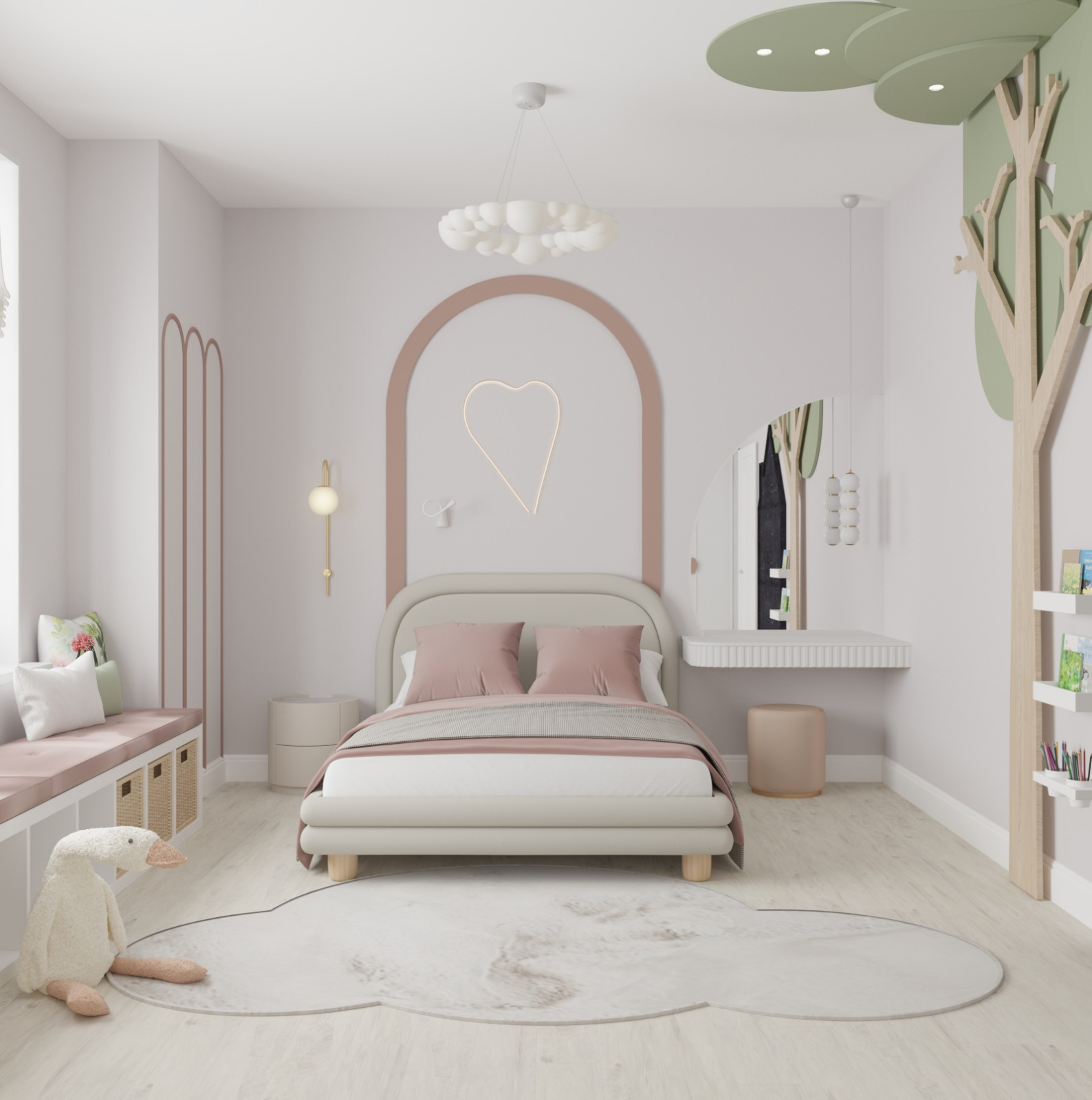 Обложка проекта: Детская для маленькой принцессы