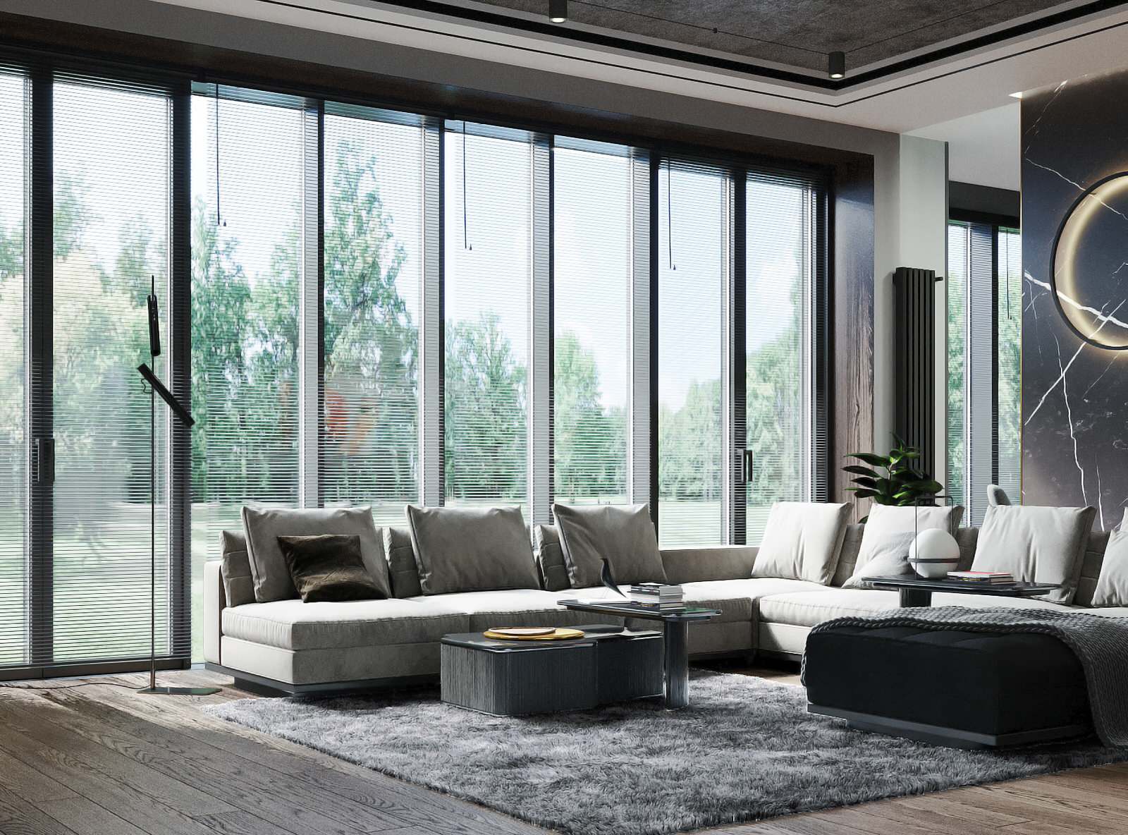 Дизайн интерьера загородного дома д. Никульское