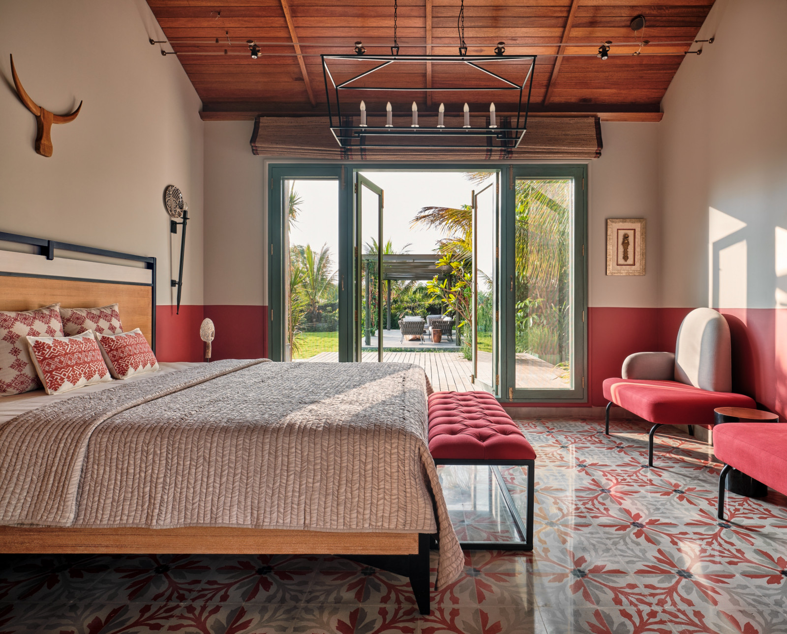 Houzz Индия: Большой дом в тропическом стиле