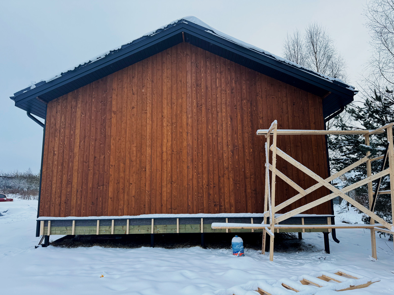 Обложка проекта: Строительство дома в Монделево