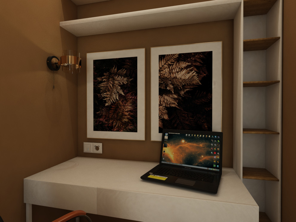 Квартира 60 кв.м. ТЗ от заказчика "Ярко и не ярко))"