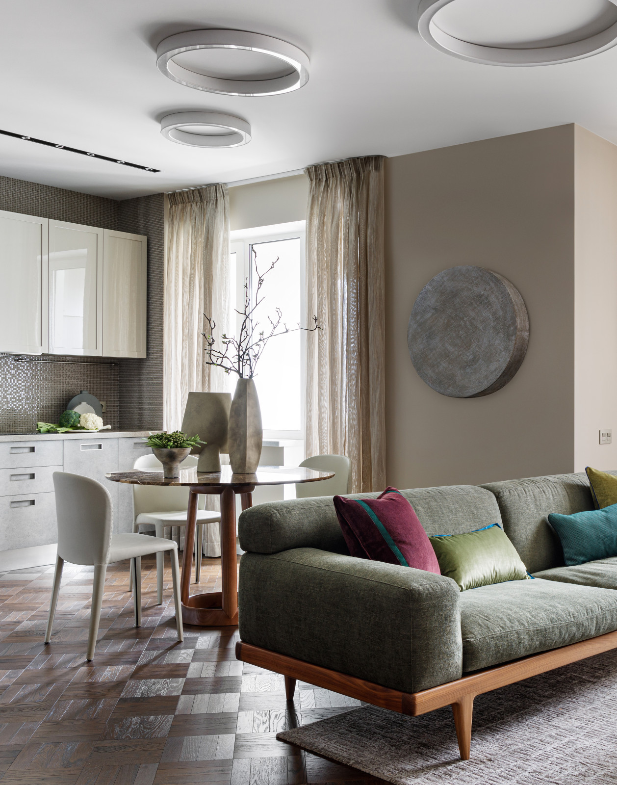 Стилизация квартиры в крутицком переулке