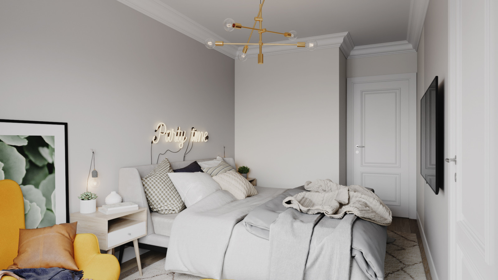 Terrazzo. Квартира в ЖК Legenda, 47 кв.м