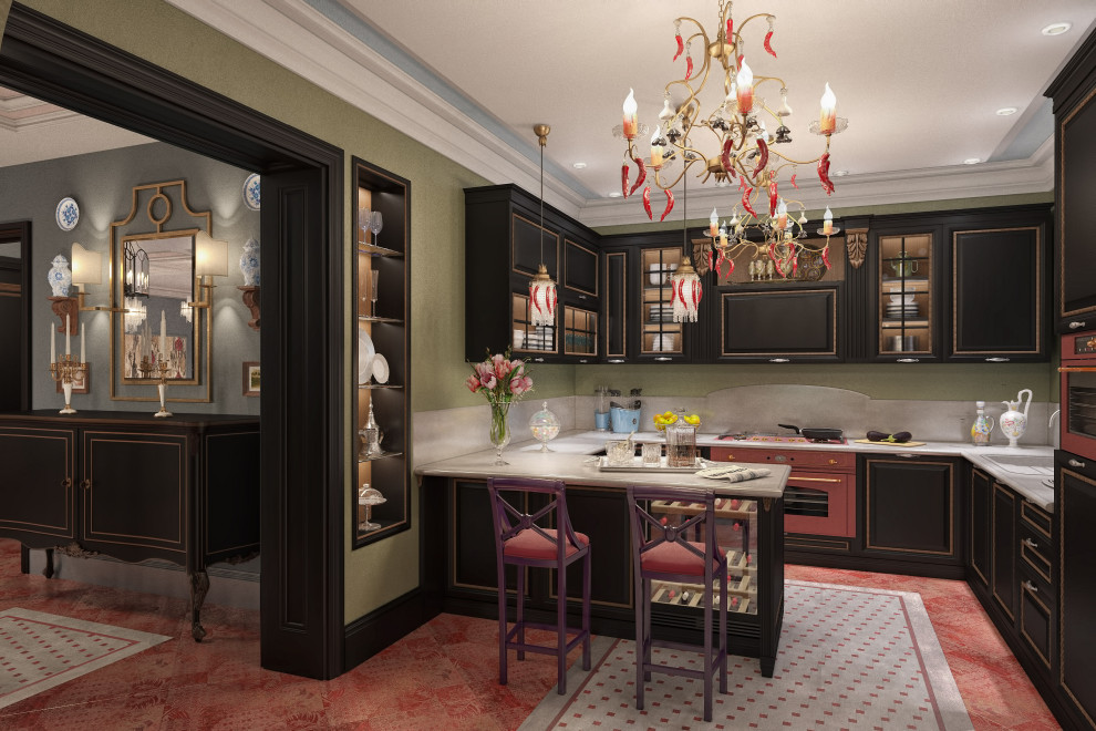 Жилой дом на ул. Брусничной, кухня