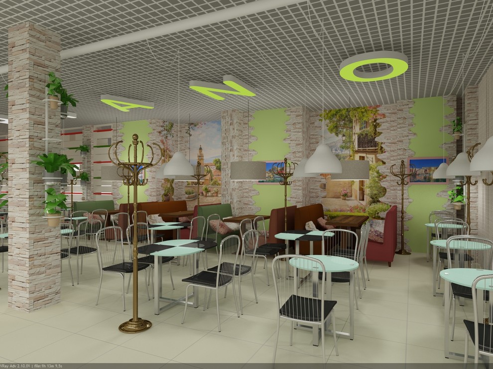 Дизайн кафе.