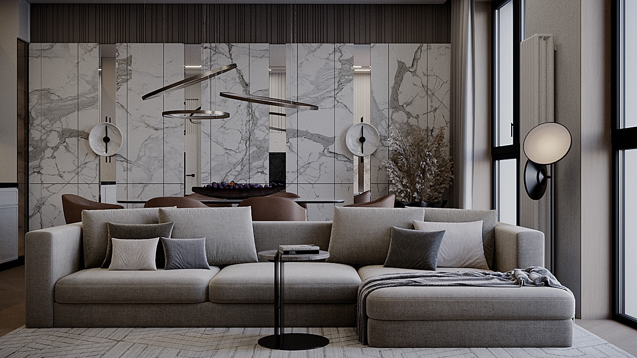 Квартира в ЖК "Невский" (90 м²)