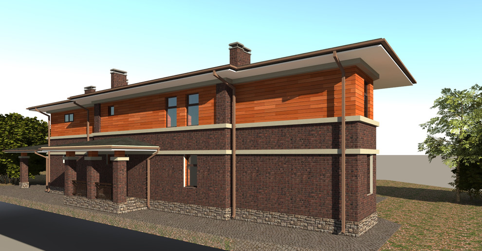 Дом в стиле Райта