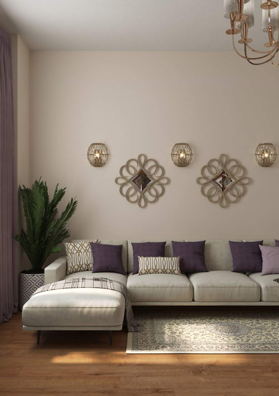 Apartment in a new house