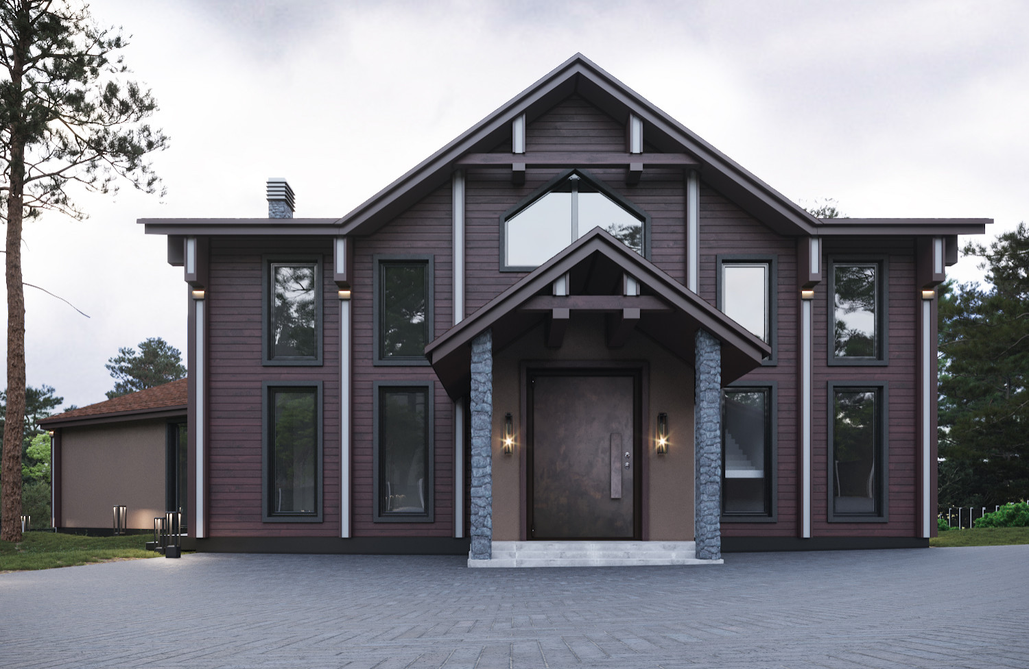 Архитектура частного дома -А1