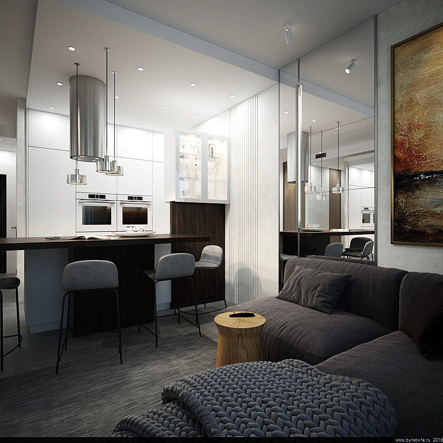 GAP-кухня с островом