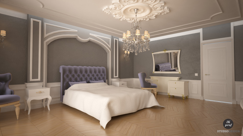 Проект спальни в классическом стиле