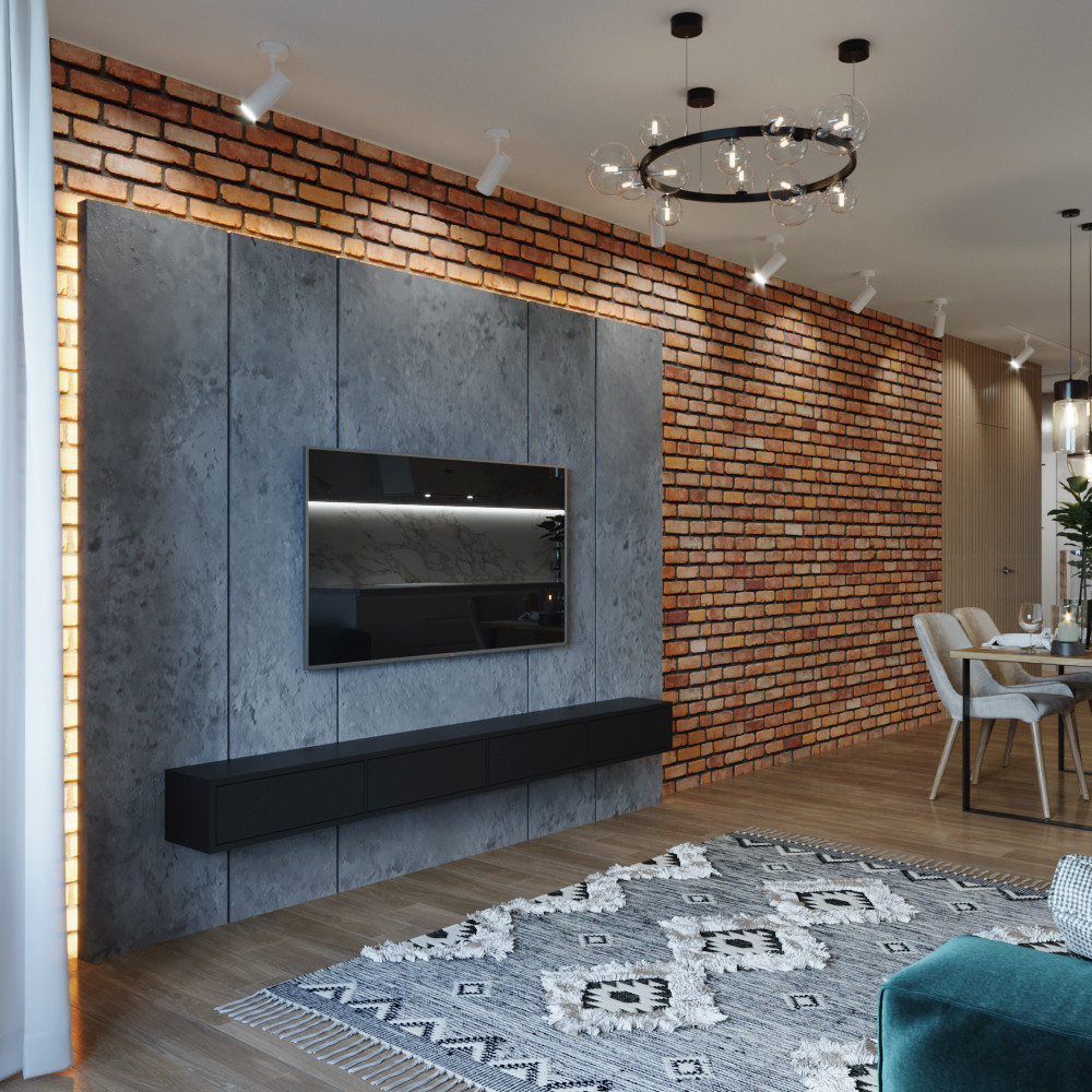 Лофт под радугой