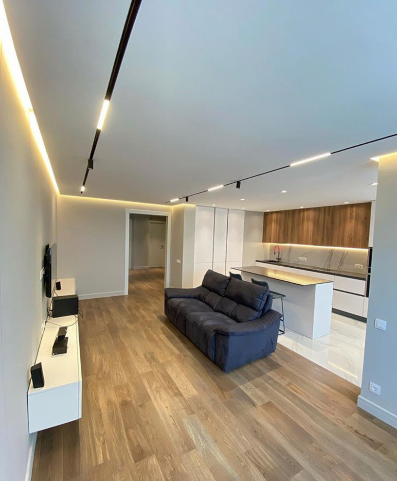 Ремонт 3х комнатной квартиры под ключ по дизайн-проекту