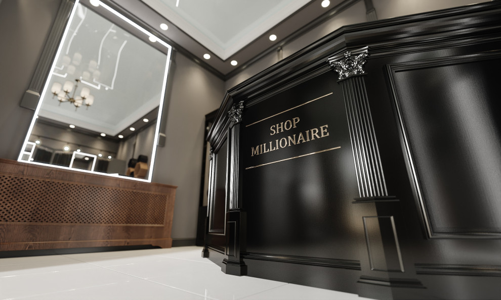 Обложка проекта: магазин мужской одежды