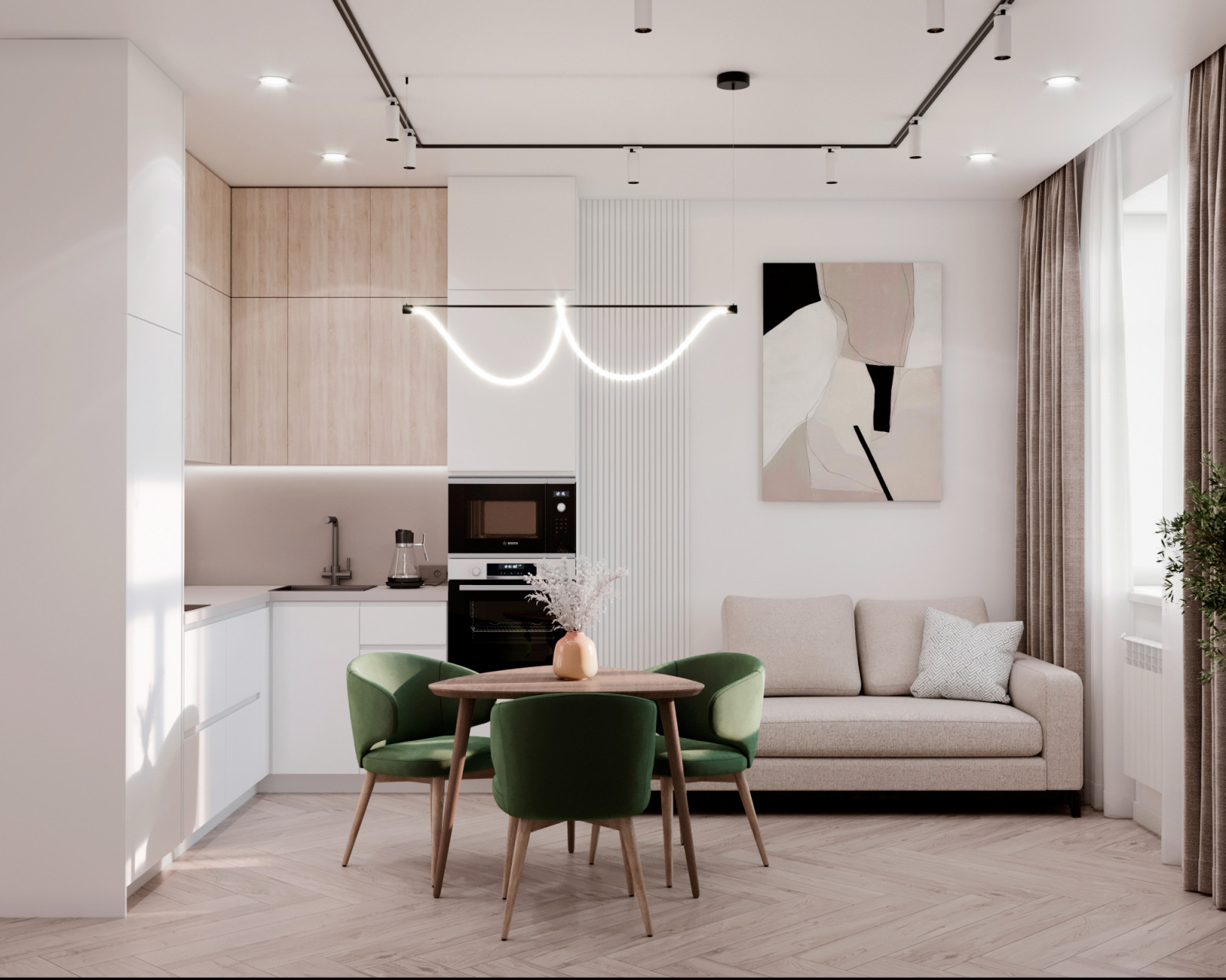 Обложка проекта: Квартира в Новосибирске