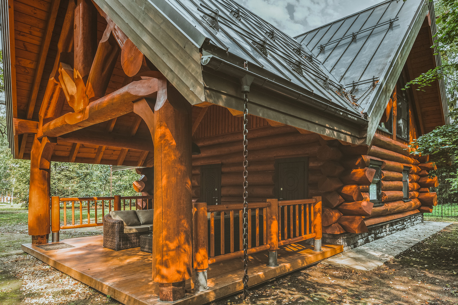 Креплий. Гостевой дом и баня