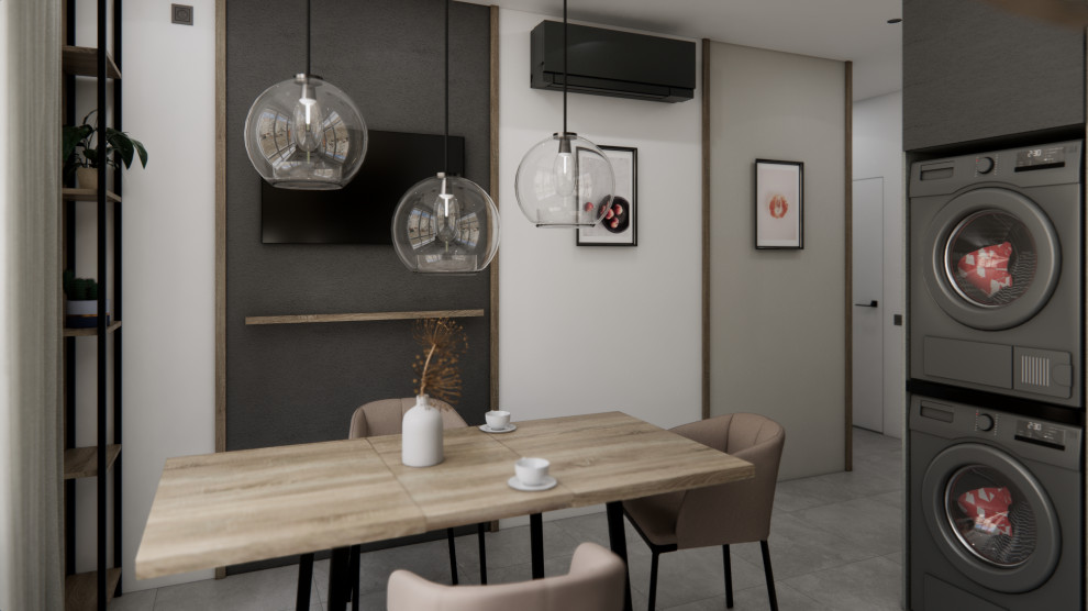 Квартира в Мытищах с элементами лофта