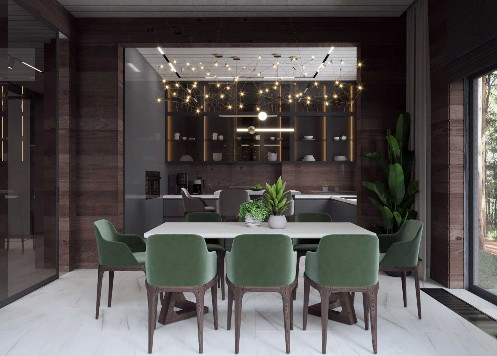 Коттедж из клееного бруса