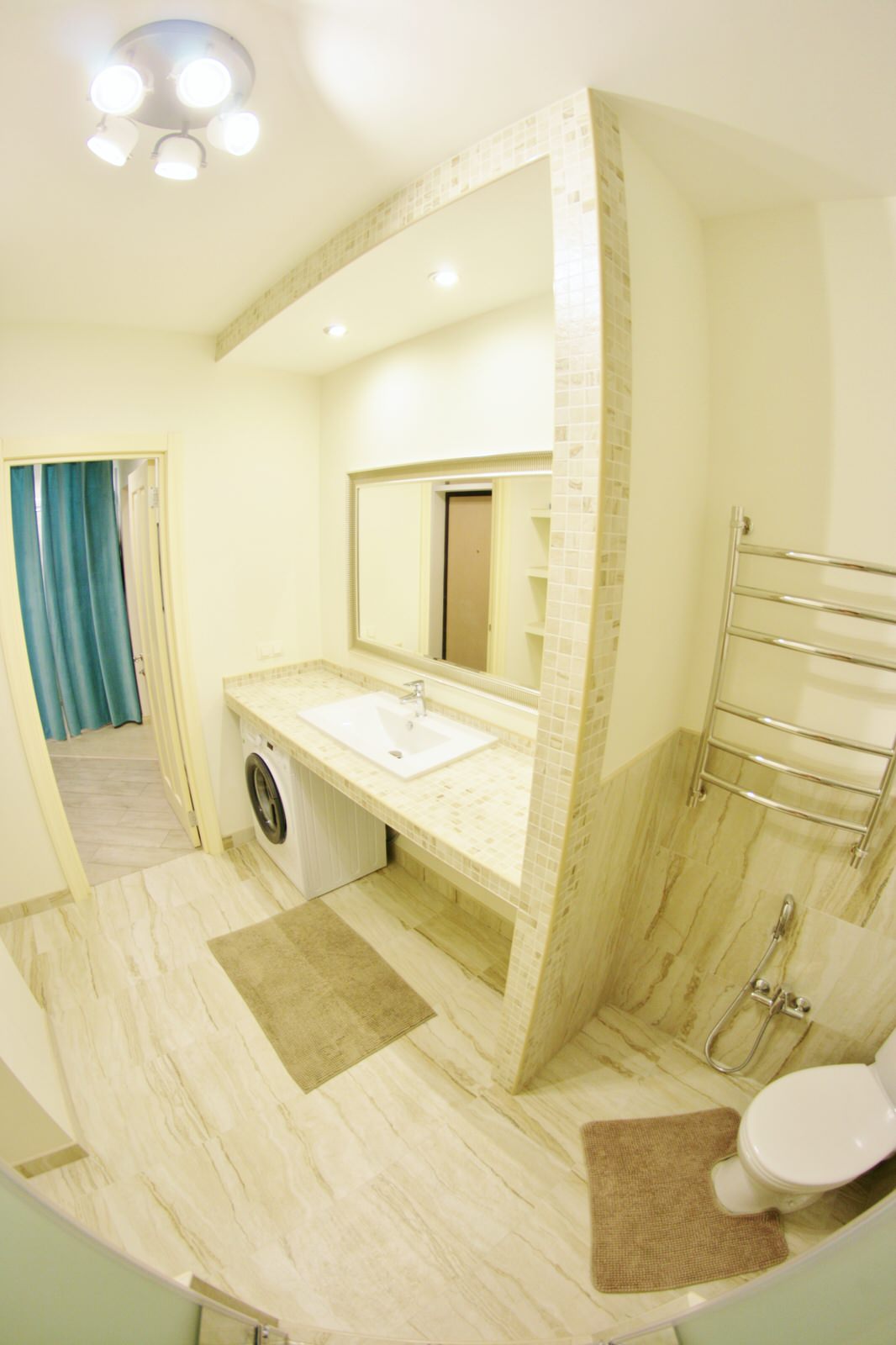 Квартира в теплых тонах