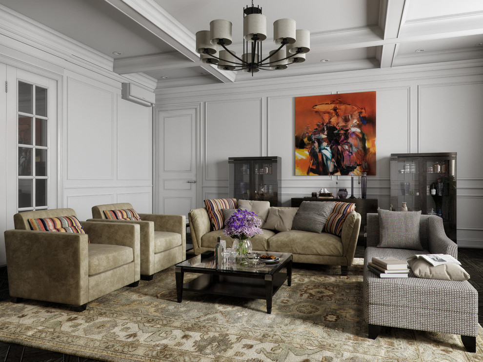 Обложка проекта: квартира Смоленский бульвар