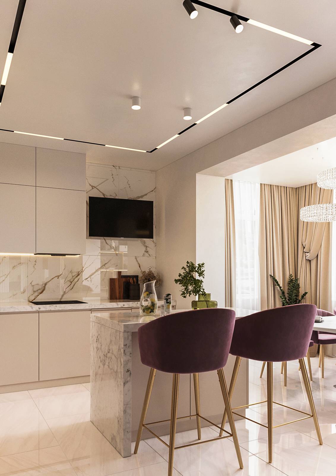 Обложка проекта: Интерьер в Краснодаре