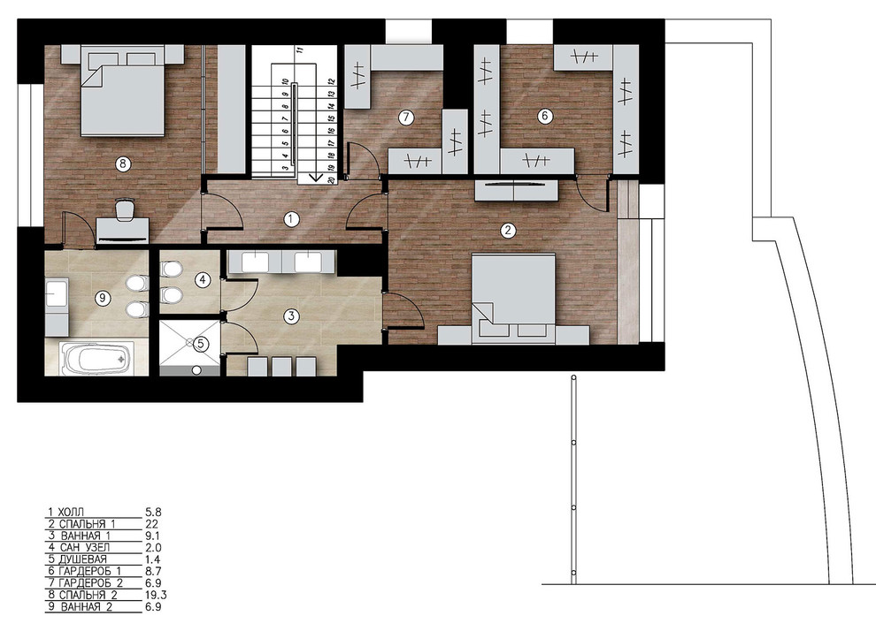 Пентхауз в Москве