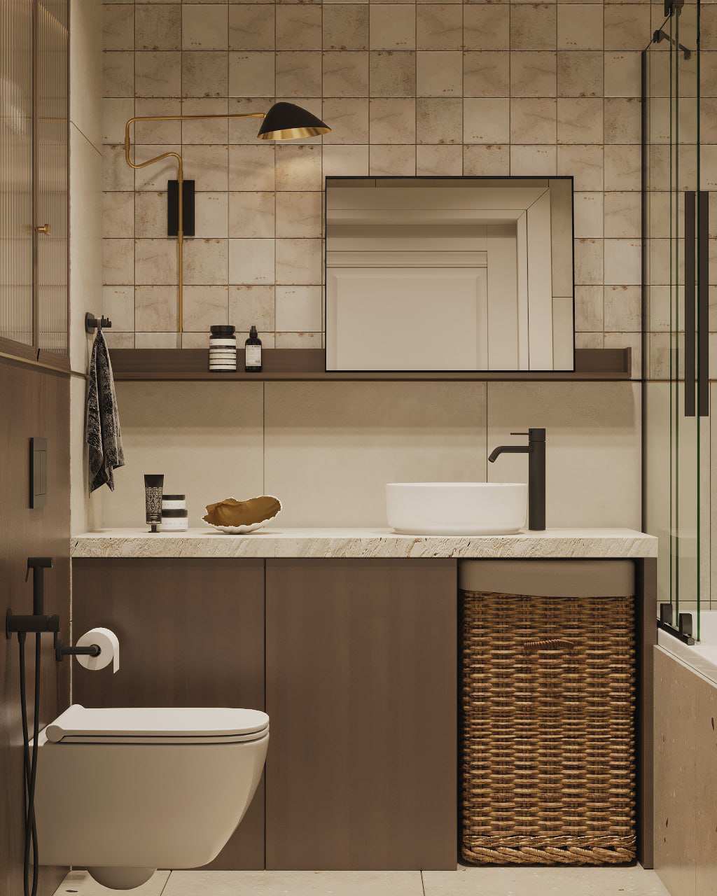 Квартира в парижском стиле в ЖК Звезда, 46 м2