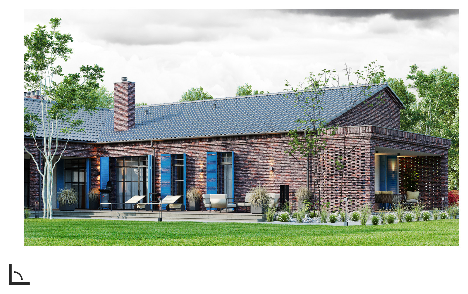 Одноэтажный дом в Москве 340 кв. метров