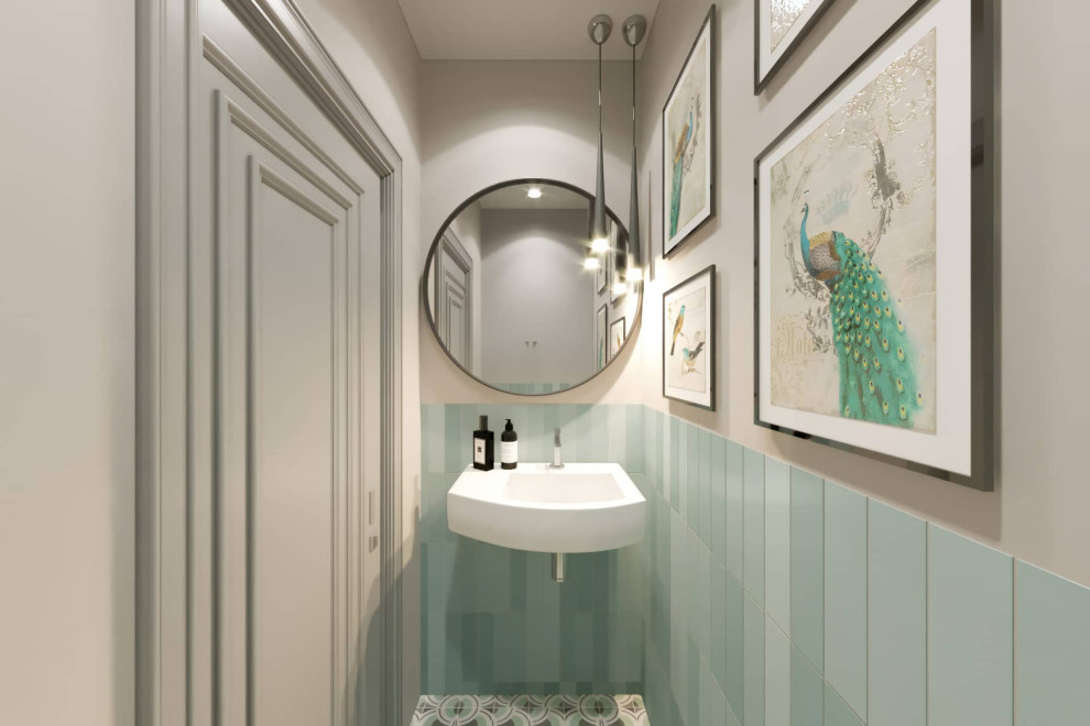 Дизайн и ремонт квартиры в ЖК «Грин Парк» — Бирюзовое настроение