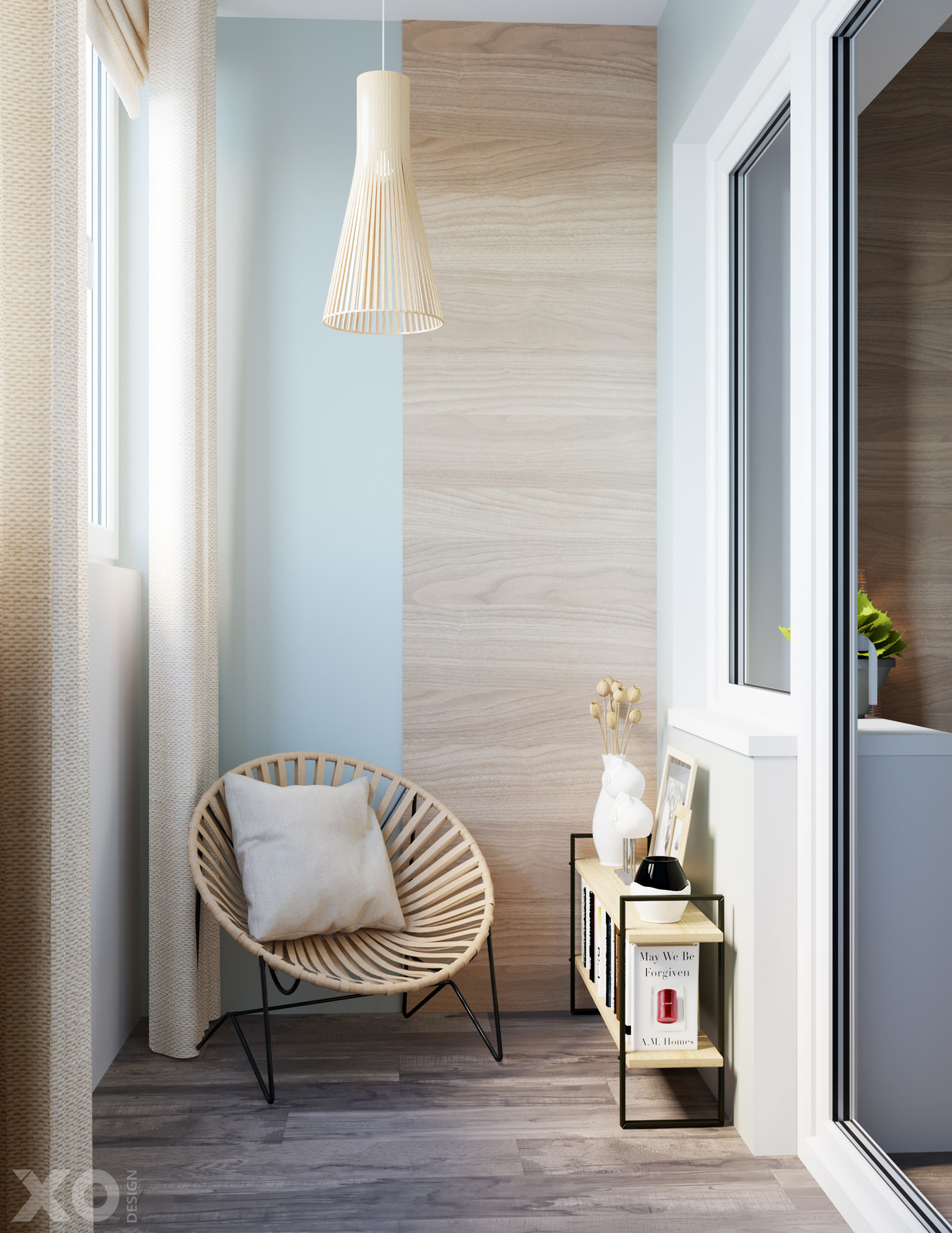Eco-minimalism 48m2