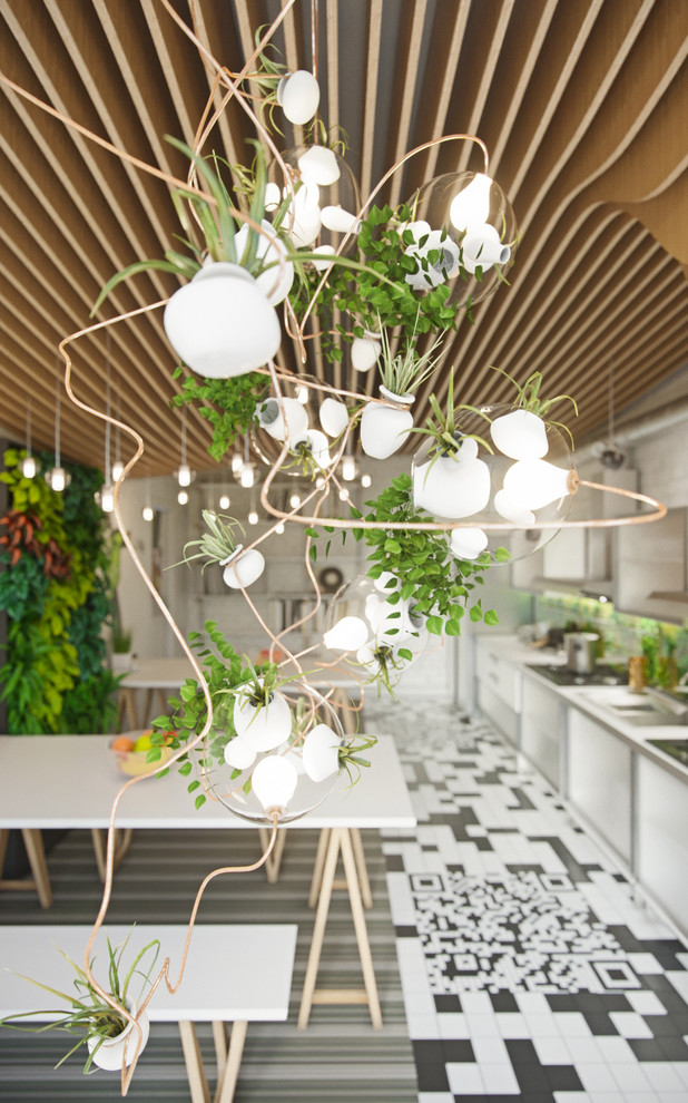 Креативный open space офис IT-компании.