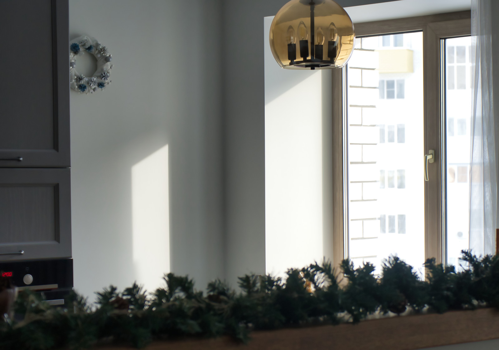 Окна с текстурой под дерево