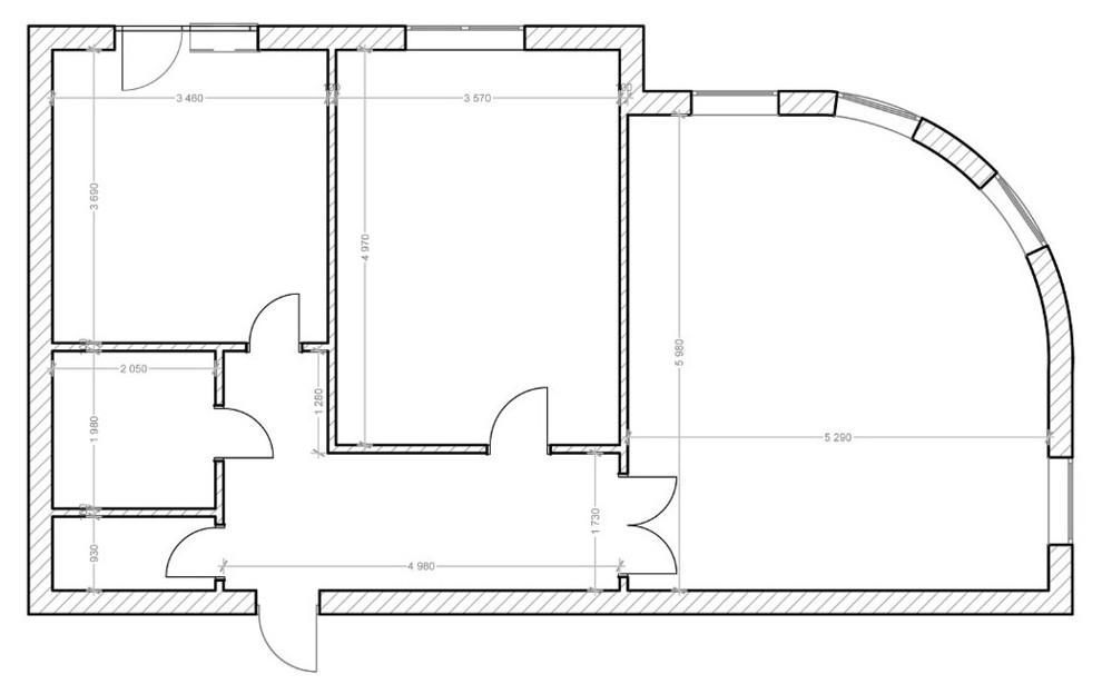 Обложка проекта: Из двушки в трешку
