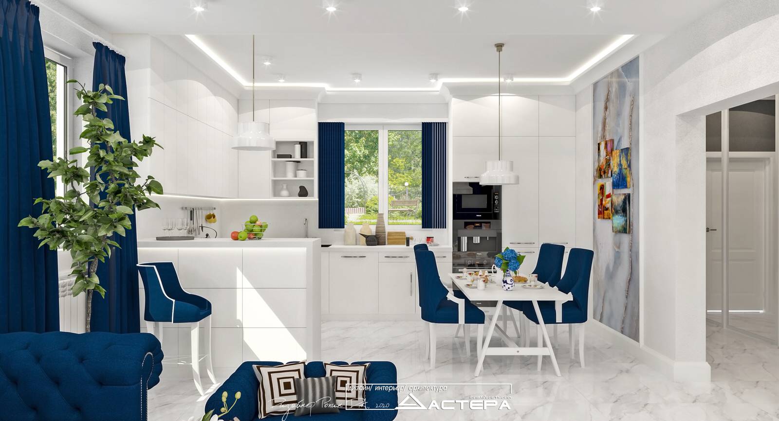 Обложка проекта: Дизайн-проект коттеджа