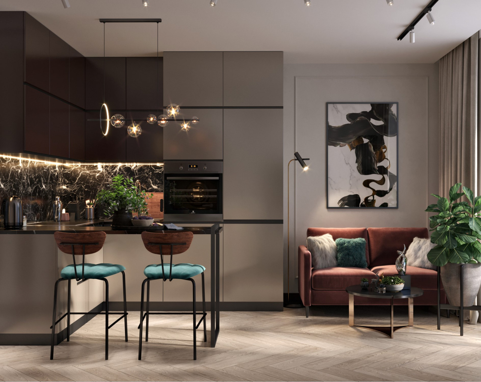 Дизайн проект на проспекте Героев