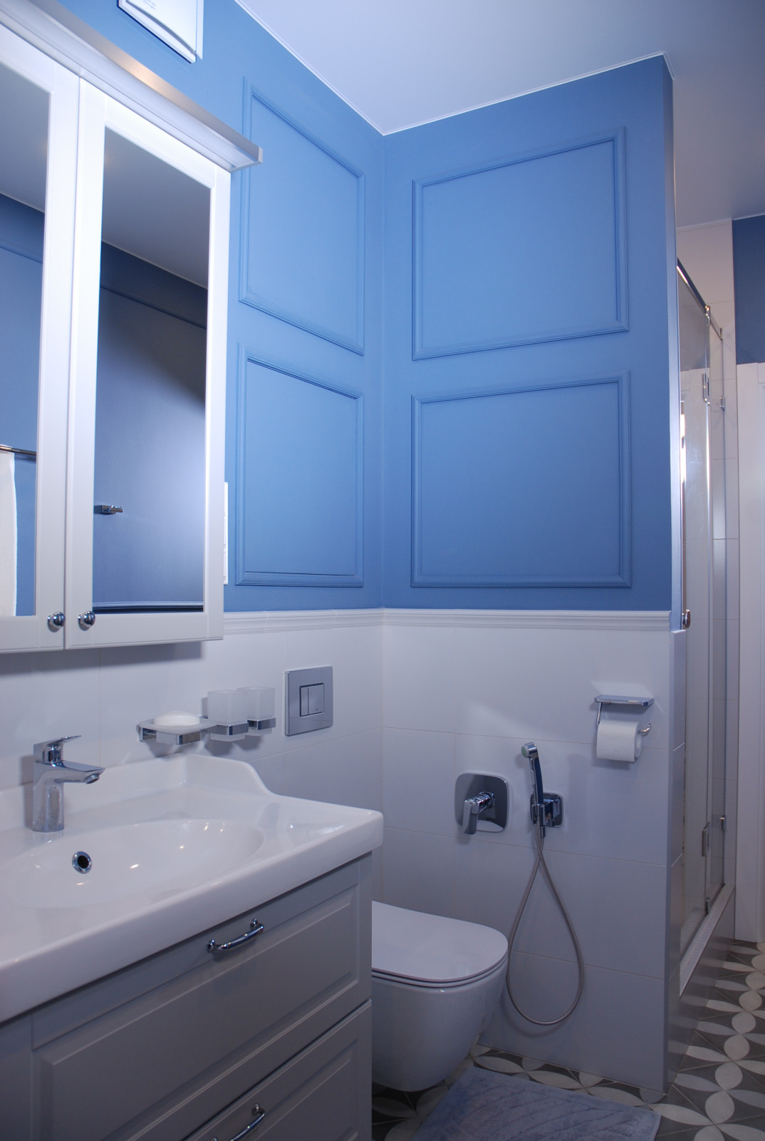 Проект 4-х комнатной квартиры в нежных тонах